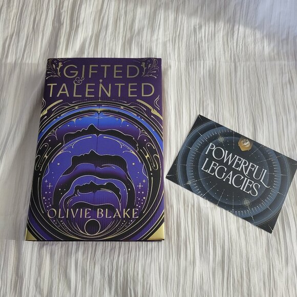 Gifted and Talented by Olivie Blake March 2025 Fairyloot Special Edition - Picture 1 of 12